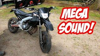 Ich fahre eine 70ccm Aprillia SX 2 Takt  Ein BEAST  Hartriders