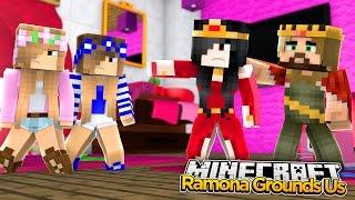 Minecraft Royal Family  EVIL STEPMOM RAMONA GROUNDS US w Little Kelly and Little Carly