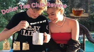 DOLLAR TEA CLUB TEA REVIEW OF 3 Different teas Join Quin & I as we hang out on the deck