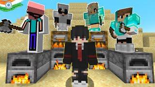 Minecraft Speedrunner Vs 4 Hunters Manhunt