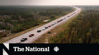 N.W.T. officials order evacuation of Yellowknife as wildfires approach