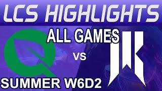 FLY vs SR ALL GAMES Highlights  LCS Summer W6D2 2024  FlyQuest vs Shopify Rebellion by Onivia