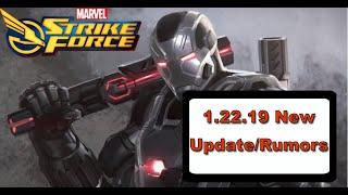 1.22.19 UPDATE and Latest RUMORSDATAMINES - Marvel Strike Force