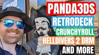 Surprise update for Sega Dreamcast Emulation Panda3DS presents as FOSDEM Helldivers 2 DRM issues..