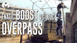 CSGO - Fnatic Overpass boost vs LDLC