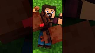 Wolf family meets again - Minecraft Animation #shorts