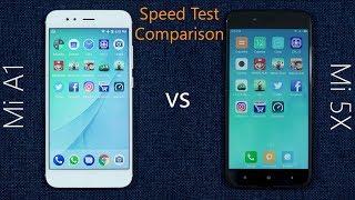 Xiaomi Mi A1 vs Mi 5X Speed Test Comparison