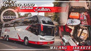 JANGAN NAIK BIS INI NANTI BERASA SULTAN  Mtrans Volvo B11R ocean blue captain seat Malang Jakarta