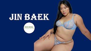 Jin Kyung Baek South Korean Plus Size Model Biography  Body Measurements Net Worth  Curvy Model 