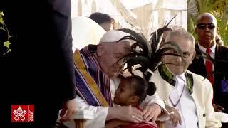 Highlights -  Dili Meeting with Authorities 9 September 2024 Pope Francis