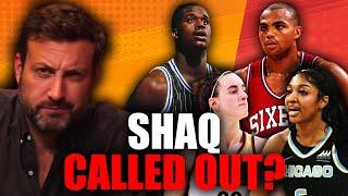 Angel Reese CALLS OUT Shaq After Charles Barkley RIPPED Caitlin Clark HATERS  OutKick Hot Mic