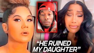 Cardi Bs Mom FORCES Her To Divorce Offset  He Gave Cardi An STD