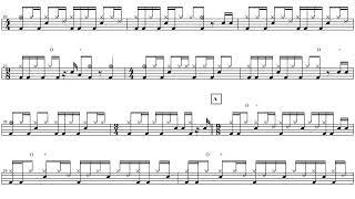 Joshua Redman-The Crunge  Drum Score Drum Sheet Music DRUM Transcription