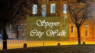 4k Speyer - City Walk - Stadtrundgang - Шпайер - Городская Прогулка