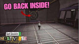 I Go Back and EXPLORE the START AREA TUNNEL Goat Simulator 3 Multiverse of Nonsense DLC UPDATE