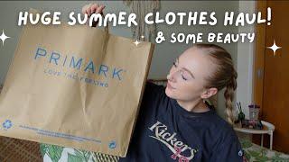 huge haul of summer holiday clothes - primark asos & zara + beauty bits from Superdrug