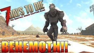 7 Days to Die BEHEMOTH - New and Upcoming NPCs & Zombies Alpha 16