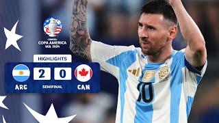 ARGENTINA 2-0 CANADÁ  HIGHLIGHTS  CONMEBOL COPA AMÉRICA USA 2024™