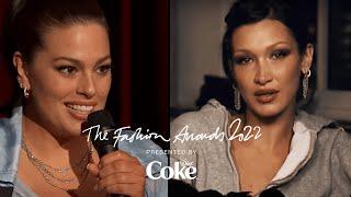 Bella Hadid Wins Model of The Year  The Fashion Awards 2022 Presented by Diet Coke