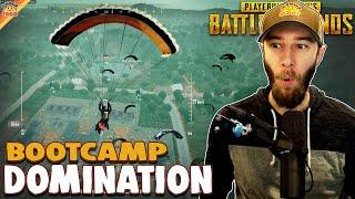 Total Bootcamp Domination ft. Matthias HollywoodBob & OG Pickle - chocoTaco PUBG Sanhok Gameplay