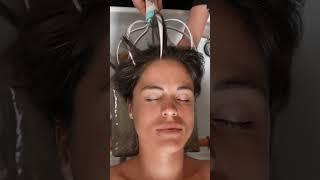 The Most Viral ASMR Chinese Hair SPA Tingling Water Therapy Massage #shorts