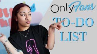 Onlyfans To-Do List Being Consistent A Schedule How to Manage Mass Messages