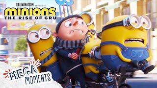 A Very Villainous Chase ️ Minions  The Rise Of Gru  Extended Preview  Movie  Mega Moments