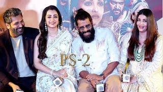 PS 2 Hindi Press Meet Mumbai  Aishwarya Rai Vikram Trisha Krishnan AR Rahman  Ponniyin Selvan 2