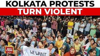 Kolkata Protests Turn Violent BJP Link Alleged Supreme Courts Stance on Peaceful Protests