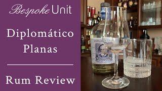 Ron Diplomático Planas Review - White Aged Rum Tasting Notes