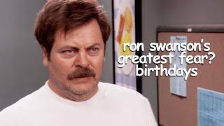 ron swanson hating birthdays for 9 minutes 24 seconds straight  Parks and Recreation  Comedy Bites