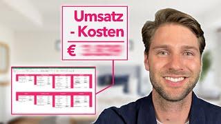 Airbnb Vermietung Wie viel Gewinn ich mit 10.000€ Umsatz mache +Airbnb-Umsatz-Rechner