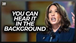 CAUGHT Noise Heard During Kamala Interview Gave Her Away