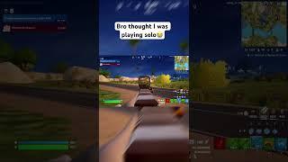 bro forgot npcs can help players in fortnite #fyp #fortnite #viral #battleroyale #solo