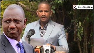 We demand that President Ruto Resigns Babu Owino says ahead of tomorrows planned massive demos