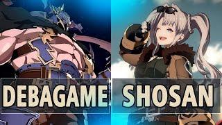 GBVSRDebagame Vaseraga Vs Shosan Zeta Crimson Bomber High Level Gameplay.