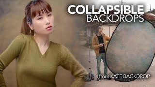 Collapsible Backdrops - A Must Have from Kate Backdrop