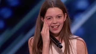 Courtney Hadwin 13-Year-Old Golden Buzzer Winning Performance - Americas Got Talent 2019