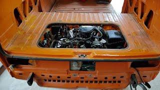 Volkswagen T3 Camper Van -- Part 5 Installing the engine