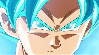 Goku Becomes Super Saiyan Blue For The First TIme  Resurrection F