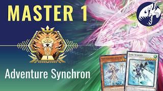 MASTER 1 – Adventure Synchron Still Best Synchro Deck  Master Duel