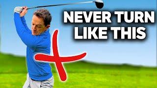 Dont Turn Your Shoulders for a Driver Golf Swing