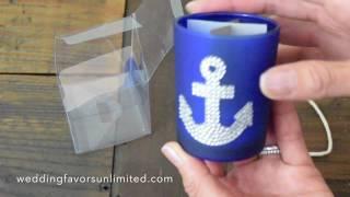 Fashioncraft Spectacular Anchor Candle Wedding Favors FC-5469