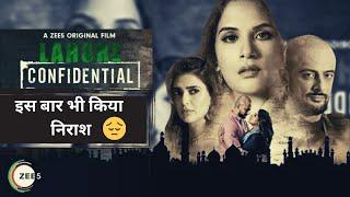 Lahore Confidential Movie Review  ZEE5 Original 