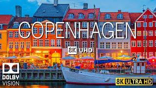 COPENHAGEN 8K Video Ultra HD HDR With Soft Piano Music - 60 FPS - 8K Nature Film