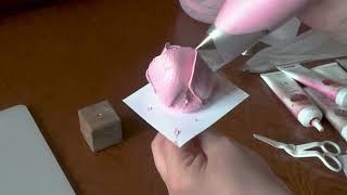 Making a Zefir marshmallow Roses