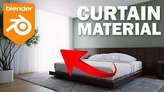 Photorealistic Material in Blender - CURTAIN