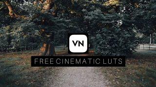 Free Cinematic Lut  VN Luts  Premiere Pro  Cinema  Colour Grading In Mobile VN Editor