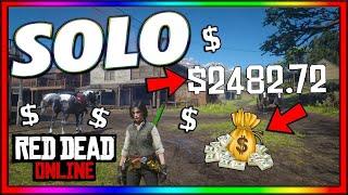 EASY *SOLO* UNLIMITED MONEYXP GLITCH IN RED DEAD ONLINE