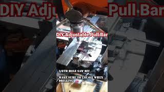 DIY Adjustable Pull Bar -  20 bucks and 20min to make